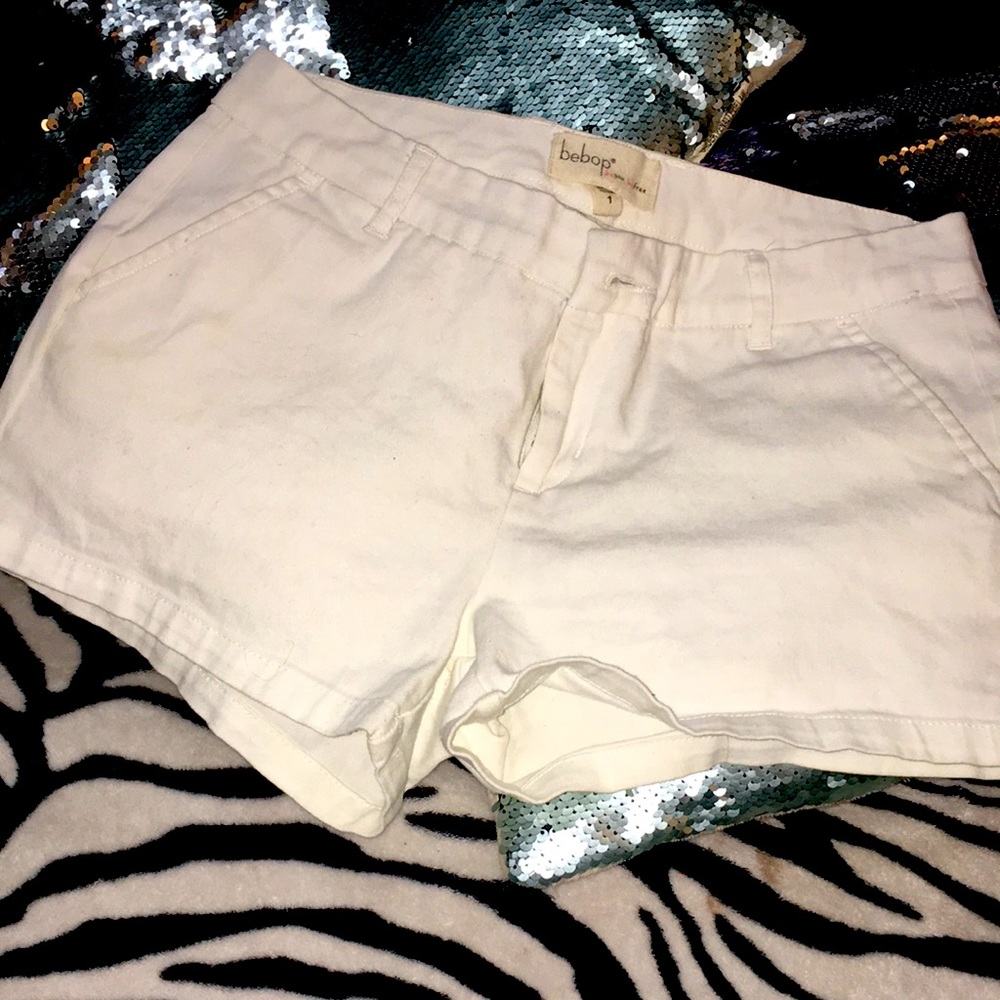 White Shorts